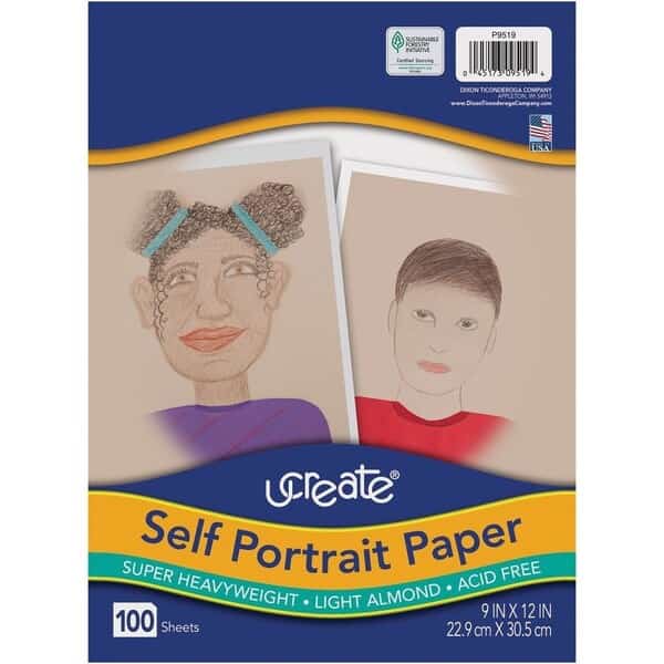 Self Portrait Paper, Light Almond, 9in x 12in, PK600