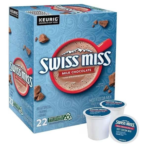 Hot Cocoa KCup Pod, Milk Chocolate Flavor, Yes Caffeine Box, Keurig, Mfr#: 5000345150