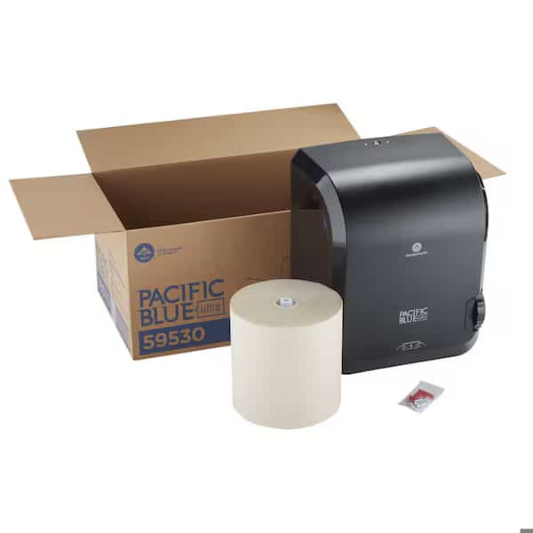 Mechanical Towel Dispenser Kit, Black, Pacific Blue Ultra, Mfr#: 59530