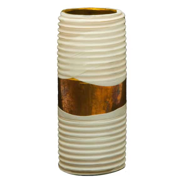 Replacement Nipple, Brass, 2 in L, 1/2 in W