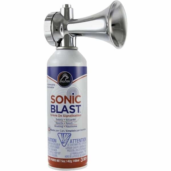 Personal Safety Horn, 120db, Metal Horn, Falcon Safety, Mfr#: FSB5CBU