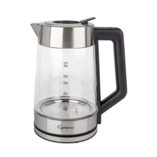 Electric Water Kettle, Black, 2 L Cap.