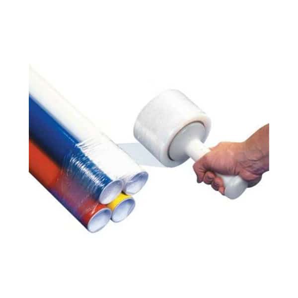 Bundling Stretch Film, 3x100 Gx650ft, PK18, 3" W x 650' L, Clear