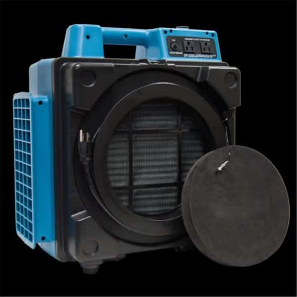 3 Stage Filtration HEPA Purifier System Mini Air Scrubber, Blue