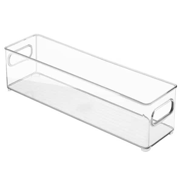 Storage Bin, Plastic, Clear, Idesign, Mfr#: 70430
