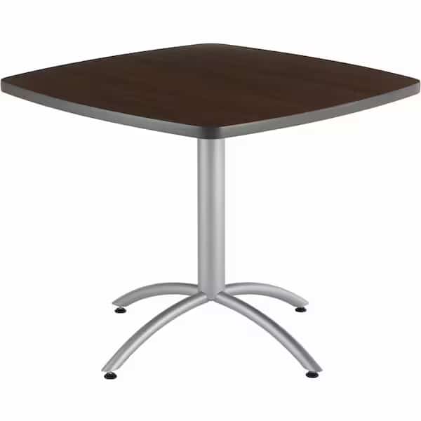 Cafe Table,Square,30 In H,Walnut, Mfr#: 65614, ICEBERG