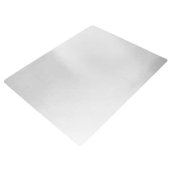Cleartex Polypropylene Rectangular Anti-Slip Foldable Chair Mat for Hard Floors - 36" x 48"