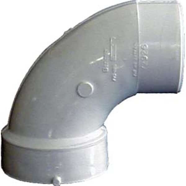 3in. Sch. 40 PVC-DWV 90 degrees Sanitary Elbows, Lovelyhome, Mfr#: LO339261