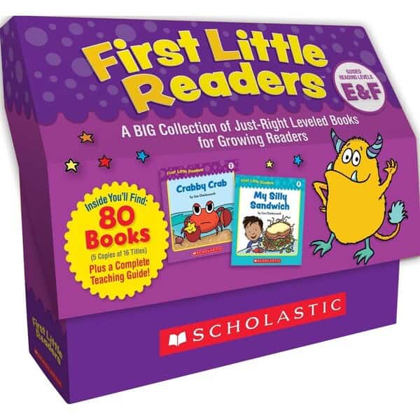 First Little Readers Classroom Set: Levels E And F