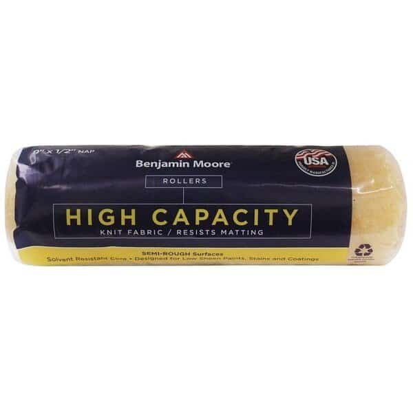 HighCapacity Roller Cover, 12 in Thick Nap, 9 in L, Benjamin Moore, Mfr#: U66004-018