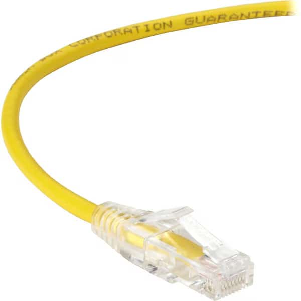 Slim-Net Cat6 250-Mhz 28-Awg Ethernet Patch Cable - Unshielded, Pvc,