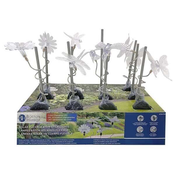 Light, NiMh Battery, 1Lamp, LED Lamp, Plastic Stainless Steel Fixture, Battery Included Yes