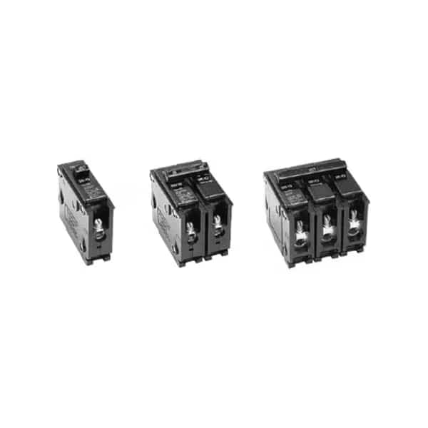 Circuit Breaker, 20 A, 120/240V AC, 2 Pole, Plug In Mounting Style, BR Series, EATON, Mfr# BR220