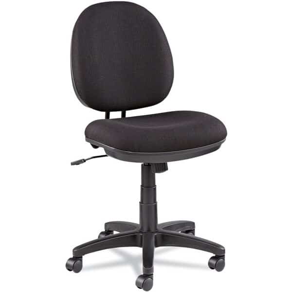 Alera® Interval Swivel/Tilt Task Chair, 100% Acrylic W/Tone-On-Tone Pattern, Black, Alera, Mfr#: ALEIN4811