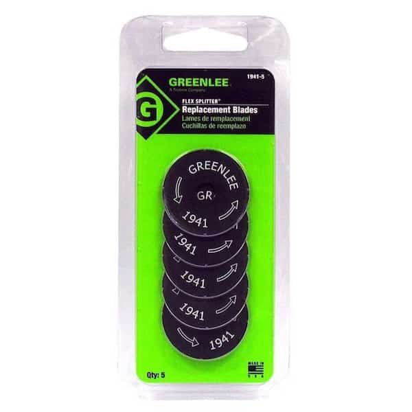 BX/Flexible Conduit Cutter Blades,PK5, Mfr#: 1941-5, GREENLEE