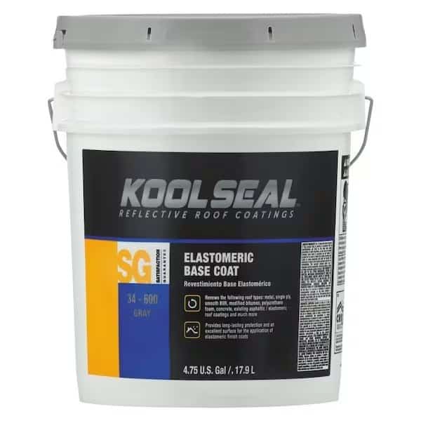KOOL SEAL KST034600-20 Roof Primer and Undercoat, Light Blue, 5 gal