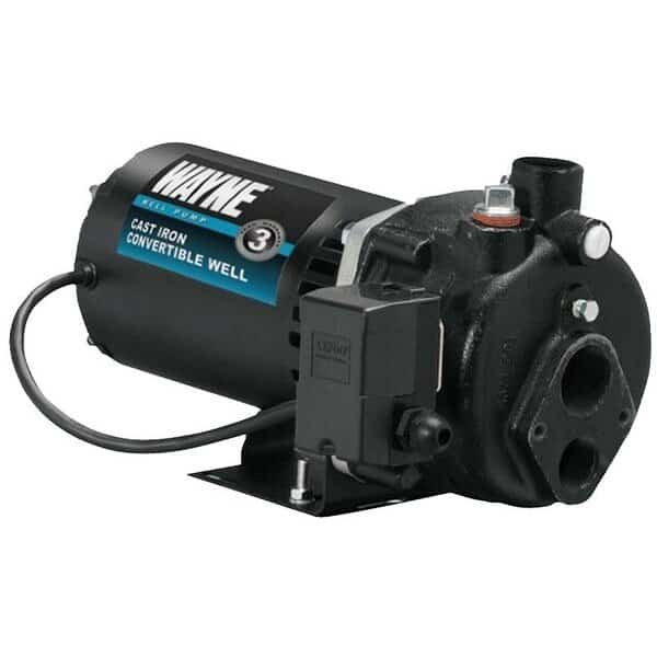 WAYNE CWS100 Jet Pump, 120/240 V, 3/4 in NPT