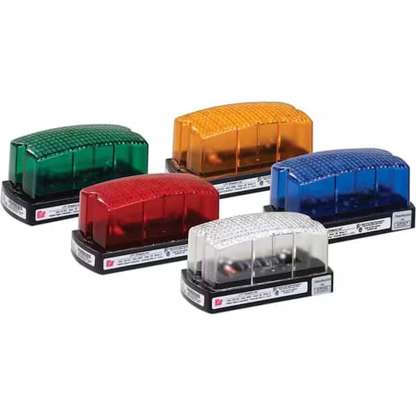 Low Profile Warning Light,Strobe,Green , Mfr#: LP1-120G