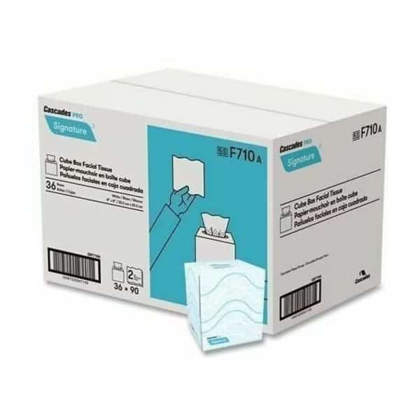 Signature 2 Ply Facial Tissue, 90 Sheets