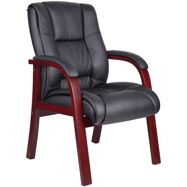 Wood Finished Guest Chairs,Mid Back, Mfr#: B8999-M, BOSS