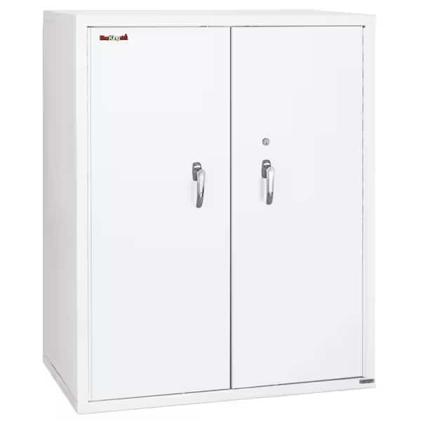 Fire Resistant, Double Door Storage Cabinet, End Tab Inserts, 44"