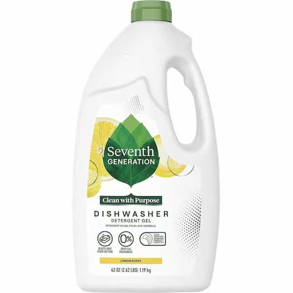 Dishwasher Machine Detergent,42oz.,PK6, Mfr#: SEV 22171, SEVENTH GENERATION