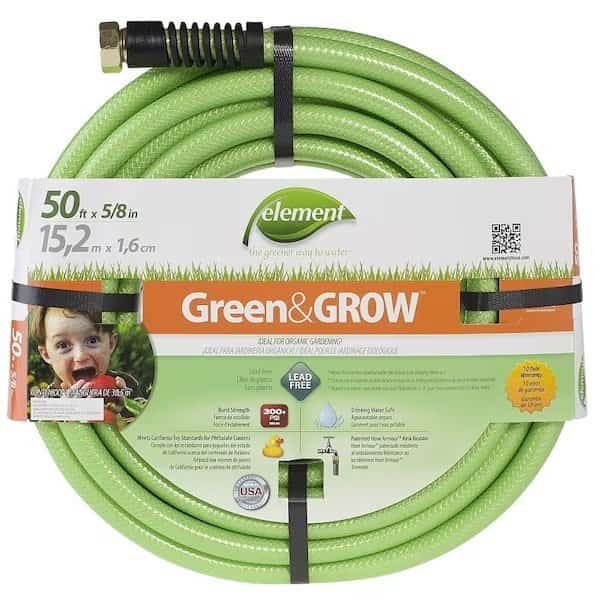 SWAN ELGG58050 Garden Hose, 50 ft L, Vinyl