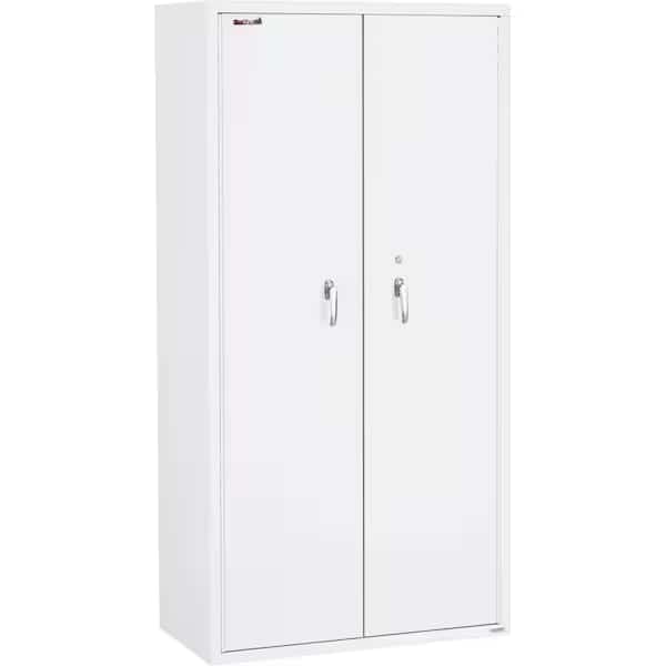 Fire Resistant, Double Door Storage Cabinet, End Tab Inserts, 72"