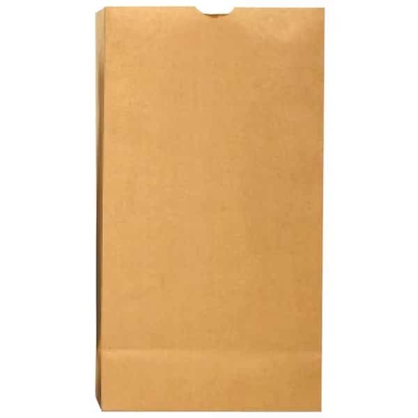 Duro Bag Dubl Life 18410 SOS Bag, 35 lb Capacity, No 10, Kraft Paper, Brown