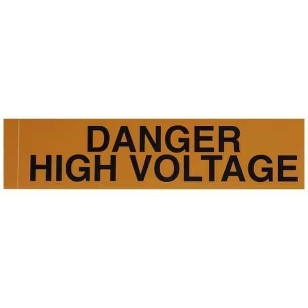 Voltage Markers Danger