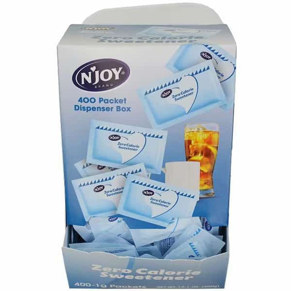 Blue Aspartame Artificial Sweetener Packets, 0.04 Oz Packet, 400 Packets/box