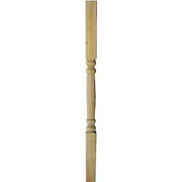 UFP Spindle, 3 in L, Southern Yellow Pine