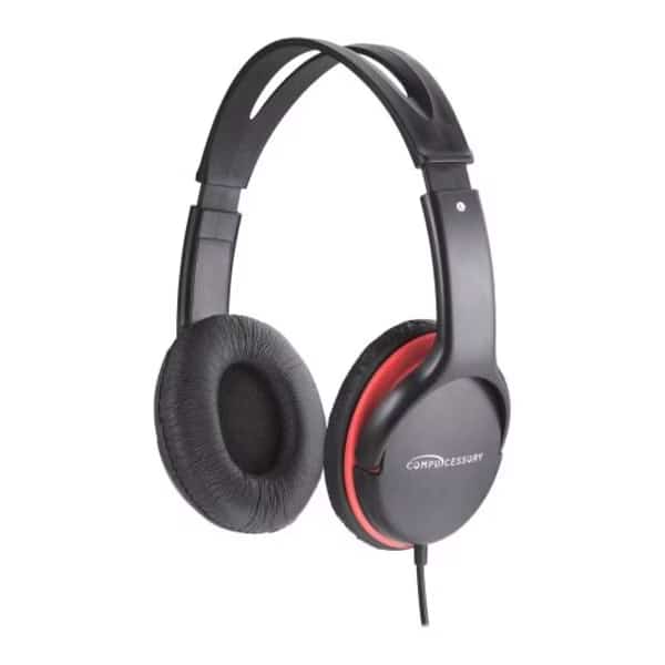 Stereo Headset W/ Volume Control, Stereo