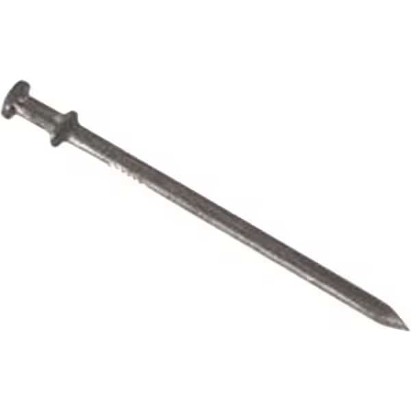 00 Scaffold Nail, 8D, 214 in L, Brite, Duplex Head, Round, Smooth Shank, 1 lb