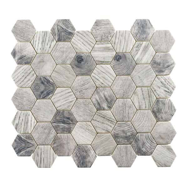 ANDOVA TILES Terrain 2" x 2" Glass Honeycomb Mosaic Wall & Floor Tile