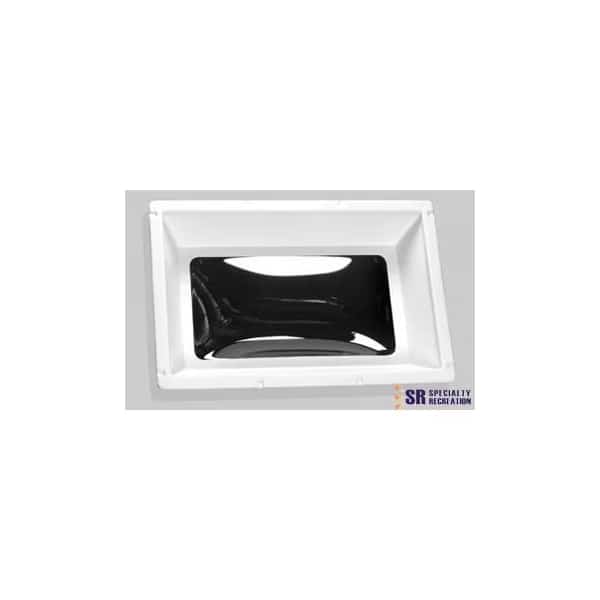 SKYLIGHTS RV 7 Inch High Bubble Type Dome Mounts Inside RV Rectangular For 30 Inch Length x 18 In