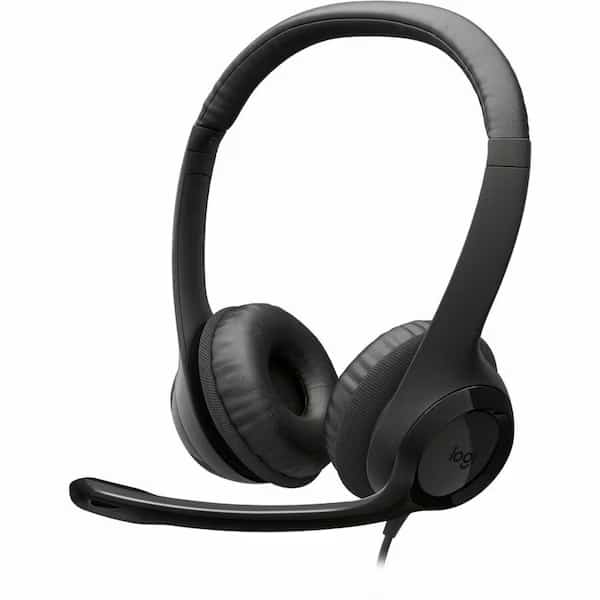 Padded H390 USB Headset, Black