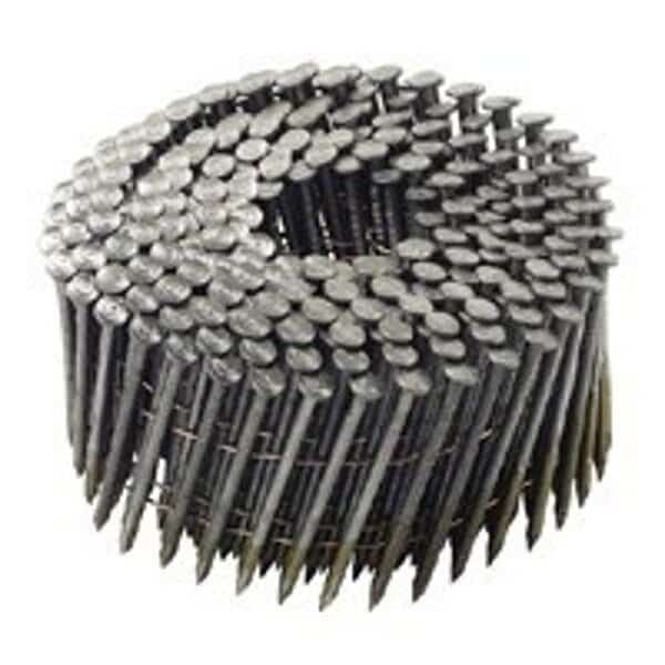 Collated Framing Nail, 3 in L, Round Head, 15 Degrees