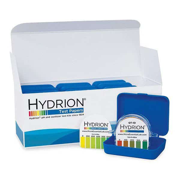 Test Paper Dispensor, 0-1000 ppm, PK10