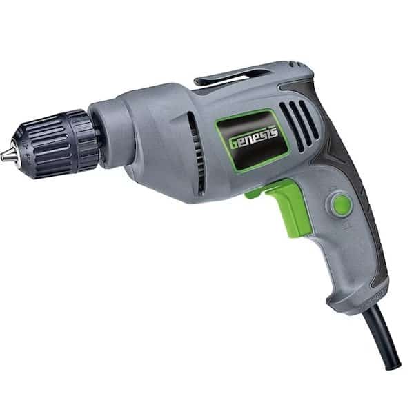 Genesis GD38B Electric Drill, 120 V, 3/8 in Chuck