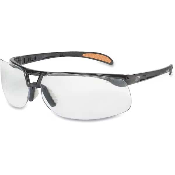 Protege, Safety Glasses Anti-Fog &  Anti-Scratch, Clear Lens, Half-Frame, Wraparound