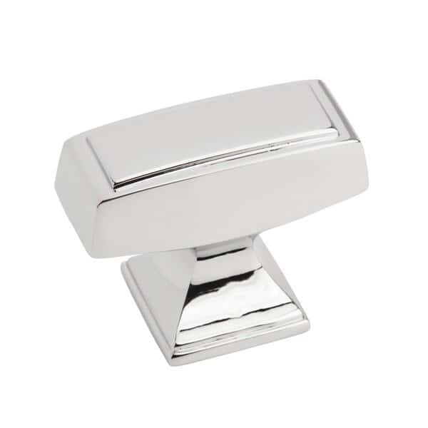Mulholland 1-1/2 in 38 mm Length Polished Chrome Cabinet Knob