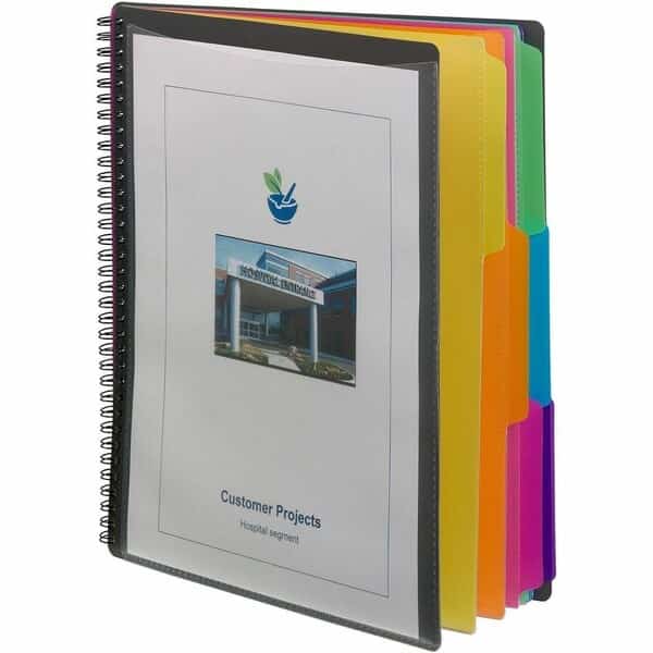 13 Tab Cut Letter Organizer Folder, Gray