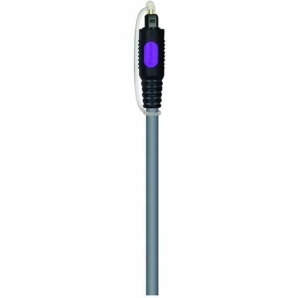 MHX Series Digital Optical Audio Cable, 24k Gold-Plated TOSLINK 49.2 Ft.