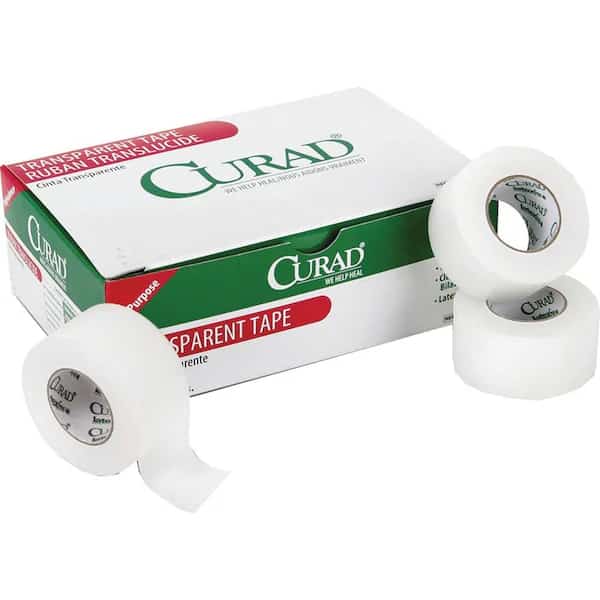 Tape, Trans, Curad, 1"X10yd, Lf, PK12, Curad, Mfr#: NON270201