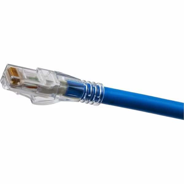 Ethernet Cable, Cat 6A, Blue, 40 ft., HUBBELL PREMISE WIRING, Mfr# HC6AB40