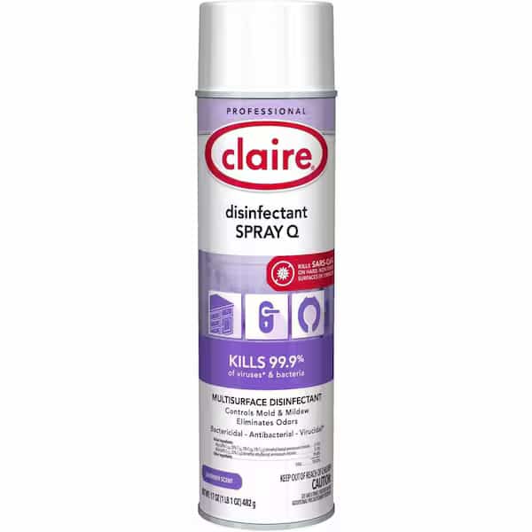 Multipurpose Disinfectant Spray, 17 fl oz (0.5 quart) Lavender, Purple, 12 PK