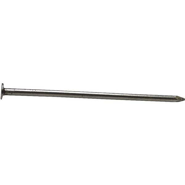 Common Nail, 3-1/4 in L, 12D, Brite Finish