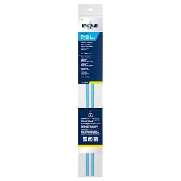 Brazing Rod, 12 in L, NickelSilver
