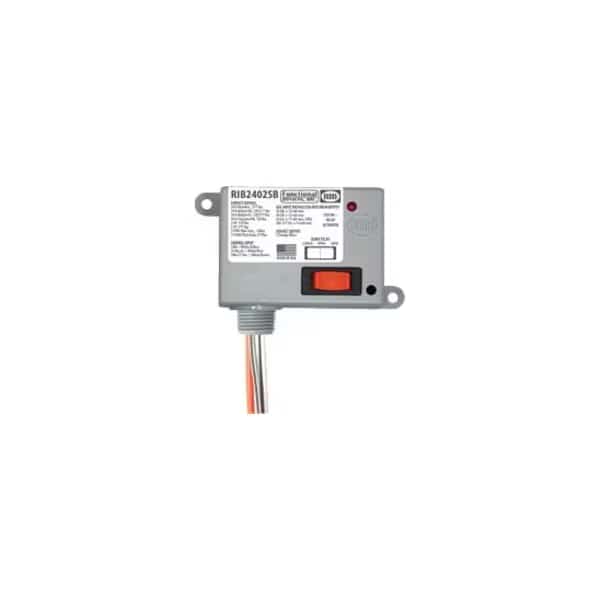 Enclosed Pre-Wired Relay, 20A at 277VAC, SPST